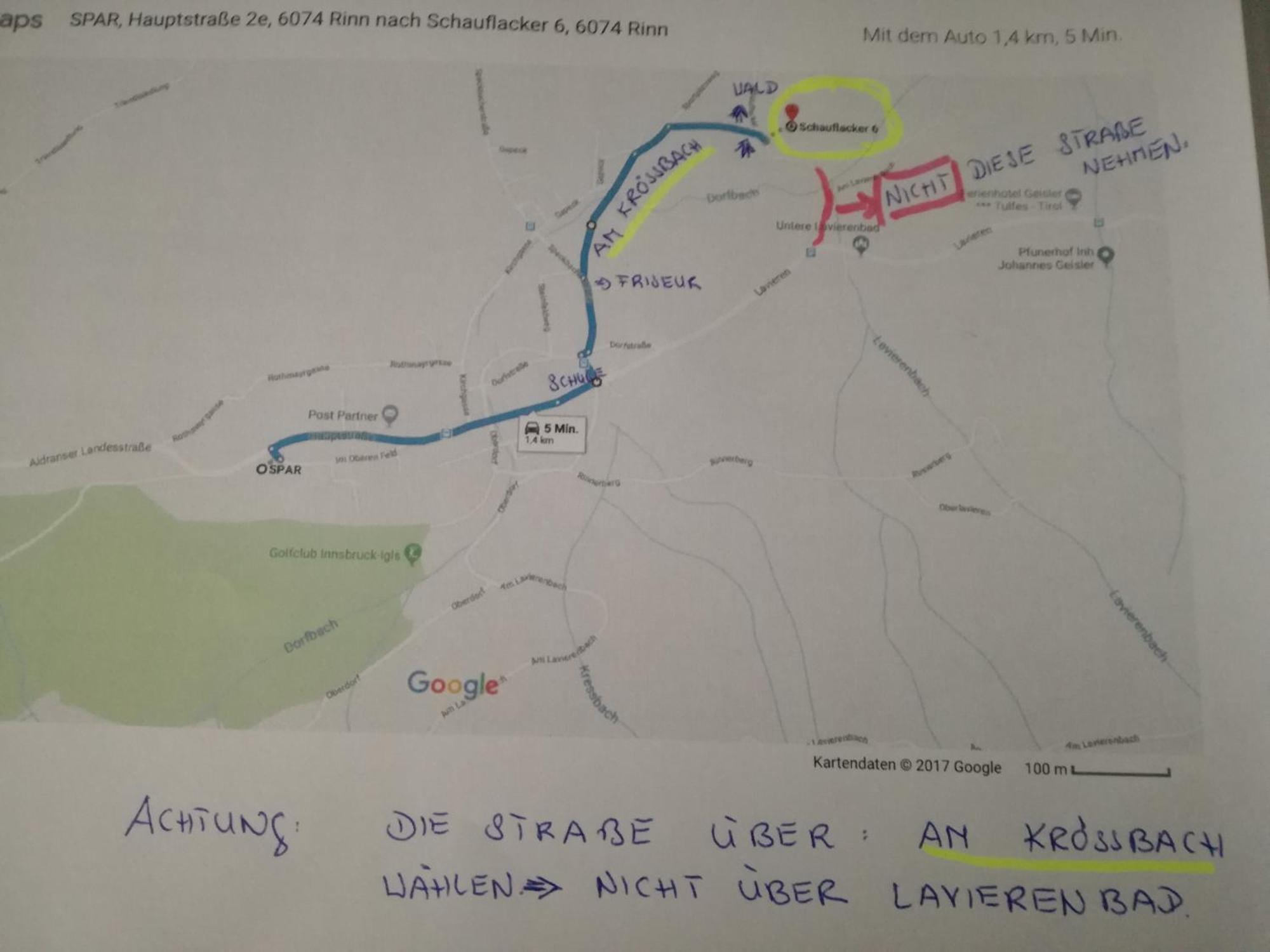 Ferienwohnung Familie Alt Rinn, Innsbruck المظهر الخارجي الصورة